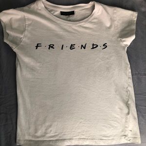White friends t shirt